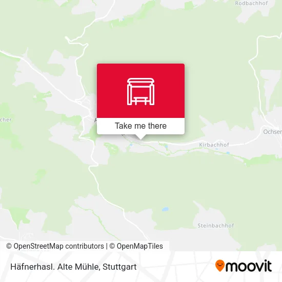 Карта Häfnerhasl. Alte Mühle