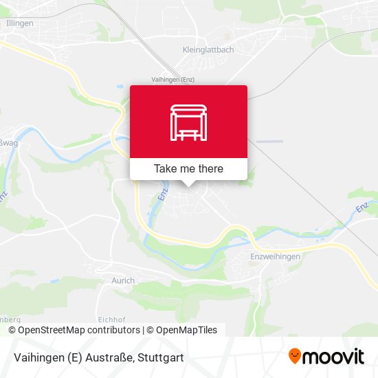 Карта Vaihingen (E) Austraße