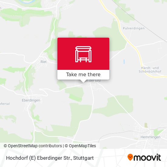 Карта Hochdorf (E) Eberdinger Str.