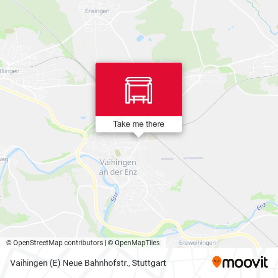 Карта Vaihingen (E) Neue Bahnhofstr.