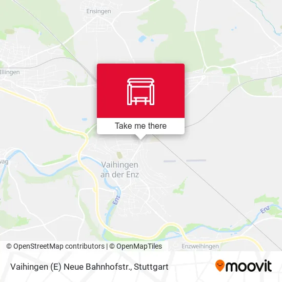 Карта Vaihingen (E) Neue Bahnhofstr.