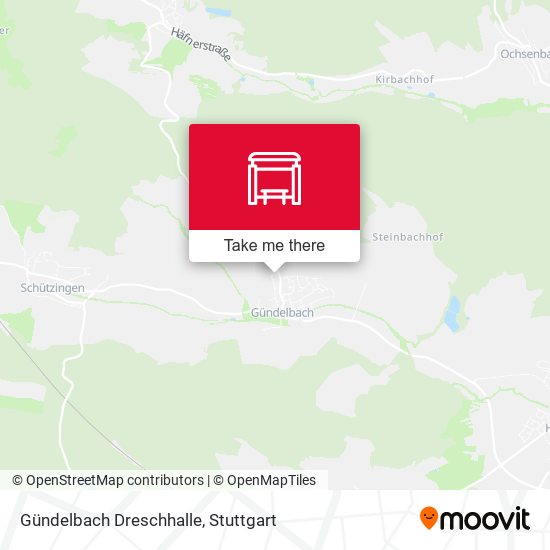 Gündelbach Dreschhalle map