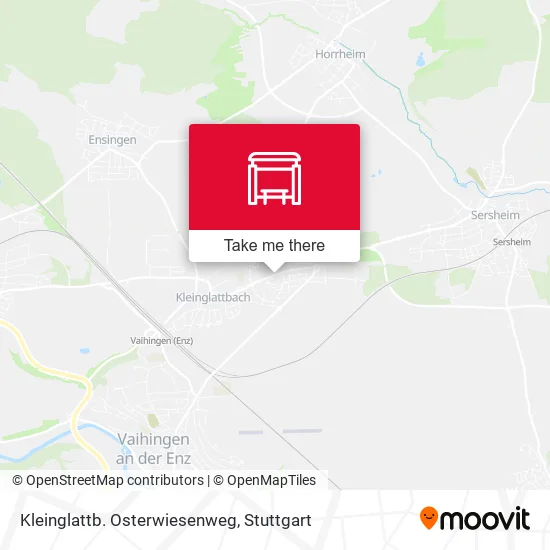 Карта Kleinglattb. Osterwiesenweg
