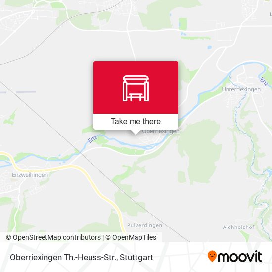 Карта Oberriexingen Th.-Heuss-Str.