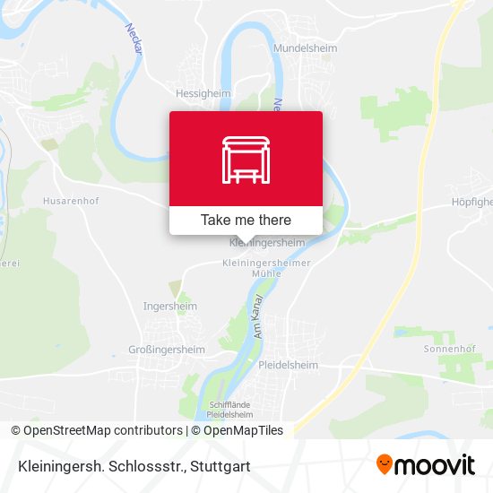 Kleiningersh. Schlossstr. map