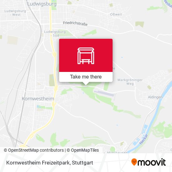 Kornwestheim Freizeitpark map