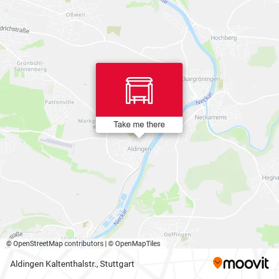 Карта Aldingen Kaltenthalstr.