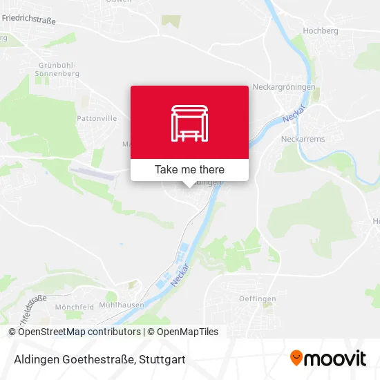 Карта Aldingen Goethestraße