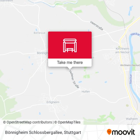 Bönnigheim Schlossbergallee map