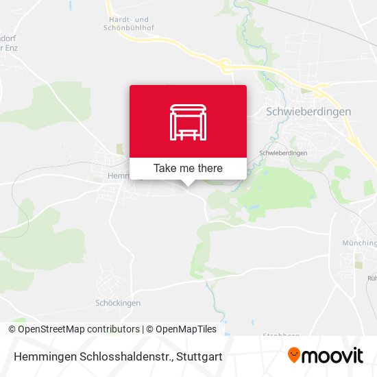 Hemmingen Schlosshaldenstr. map