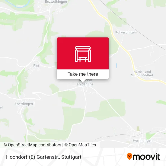 Карта Hochdorf (E) Gartenstr.
