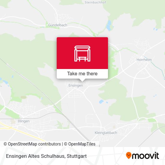 Ensingen Altes Schulhaus map