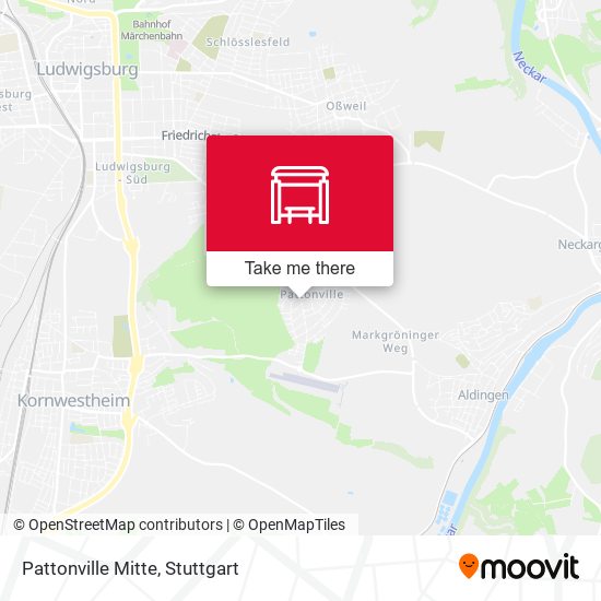 Карта Pattonville Mitte