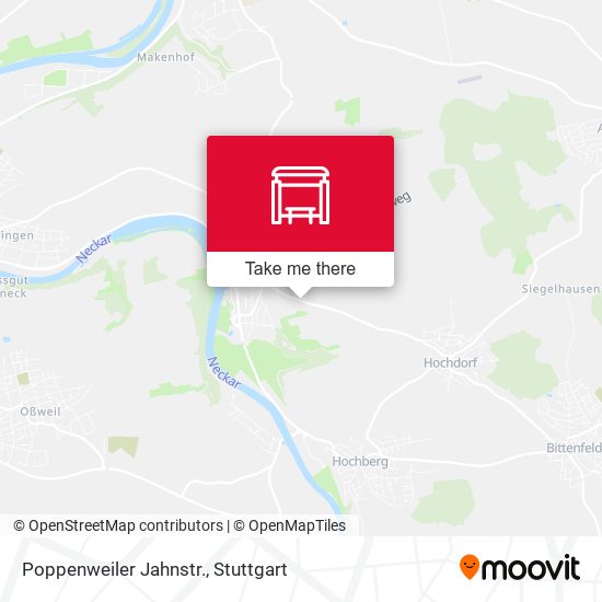 Карта Poppenweiler Jahnstr.