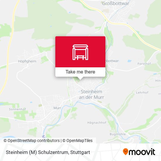 Steinheim (M) Schulzentrum map