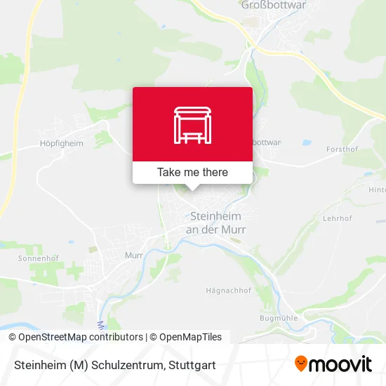 Карта Steinheim (M) Schulzentrum