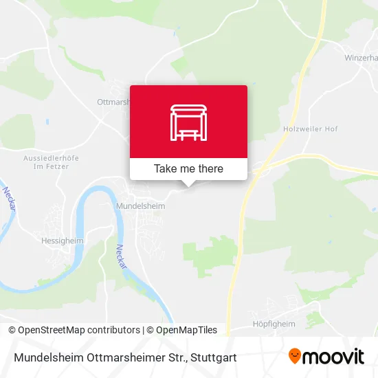 Mundelsheim Ottmarsheimer Str. map