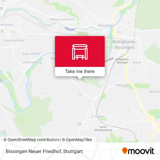 Bissingen Neuer Friedhof map