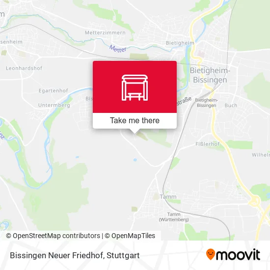 Карта Bissingen Neuer Friedhof