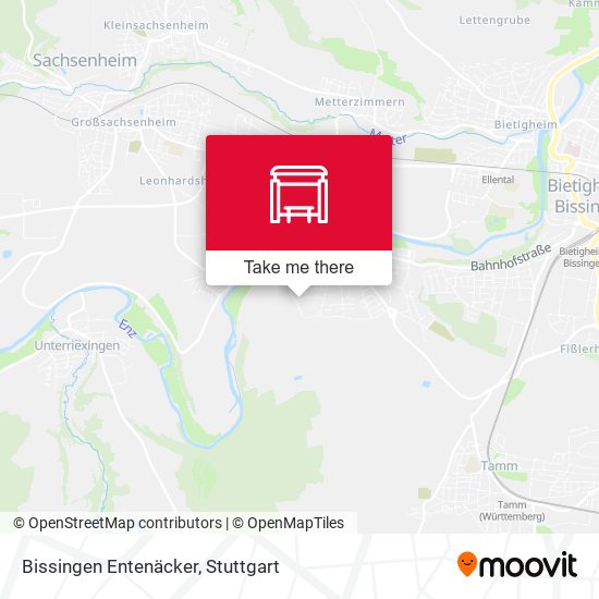 Bissingen Entenäcker map
