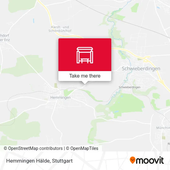 Карта Hemmingen Hälde