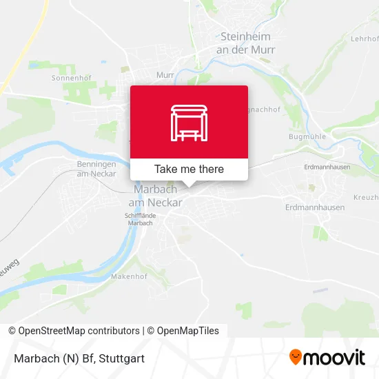 Карта Marbach (N) Bf