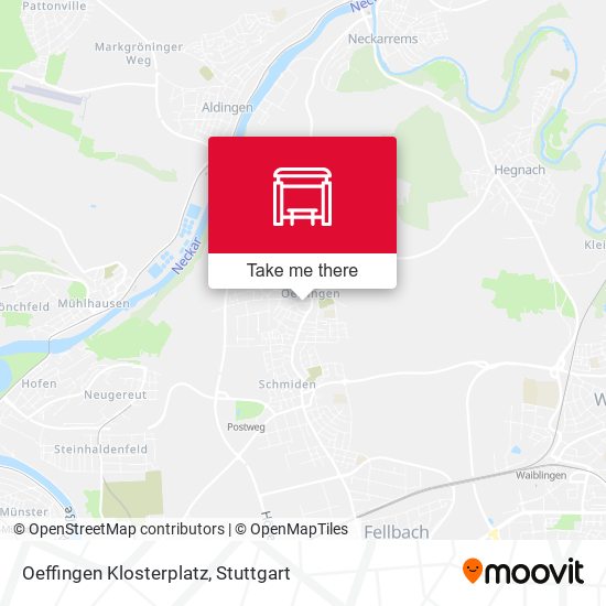 Карта Oeffingen Klosterplatz