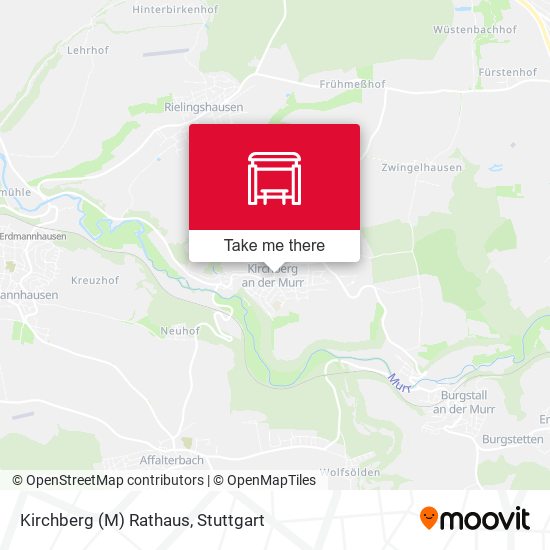 Kirchberg (M) Rathaus map