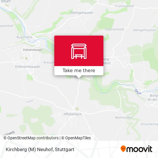 Карта Kirchberg (M) Neuhof