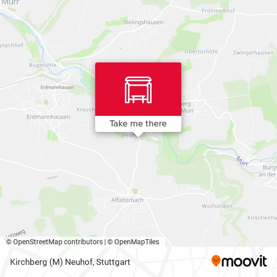 Карта Kirchberg (M) Neuhof