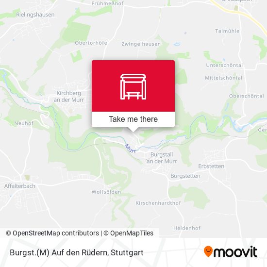Burgst.(M) Auf den Rüdern map