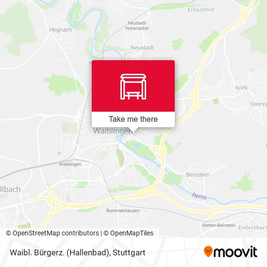 Карта Waibl. Bürgerz. (Hallenbad)
