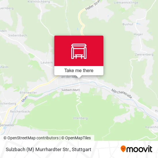 Карта Sulzbach (M) Murrhardter Str.