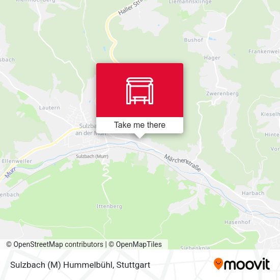 Sulzbach (M) Hummelbühl map
