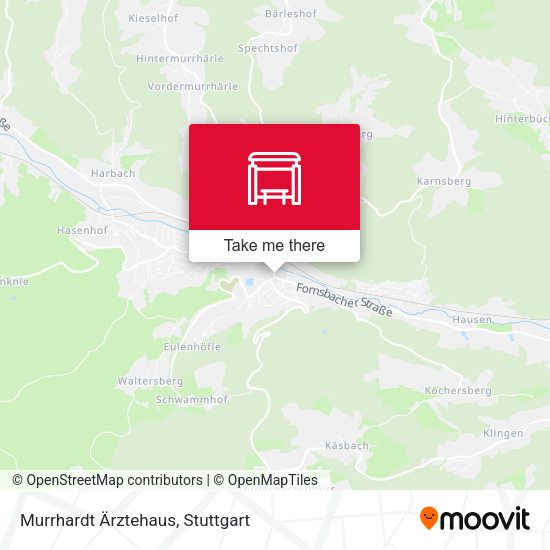 Murrhardt Ärztehaus map