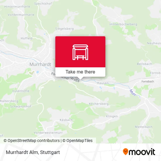 Карта Murrhardt Alm