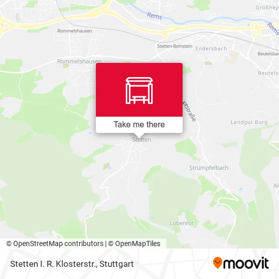 Stetten I. R. Klosterstr. map