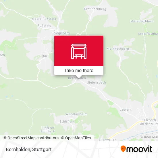 Карта Bernhalden