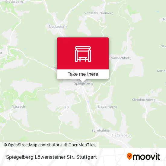Карта Spiegelberg Löwensteiner Str.