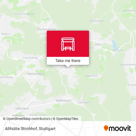 Карта Althütte Strohhof