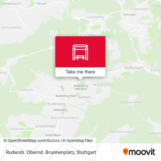 Карта Rudersb. Obernd. Brunnenplatz
