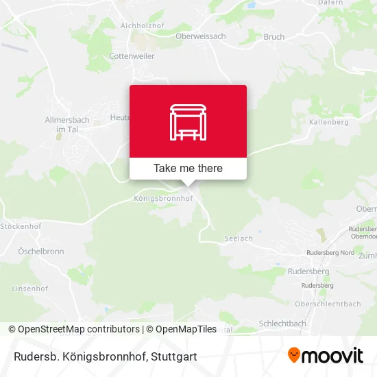 Карта Rudersb. Königsbronnhof
