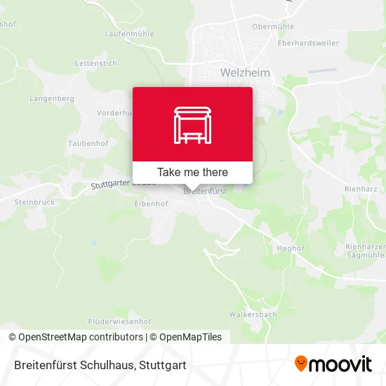 Карта Breitenfürst Schulhaus