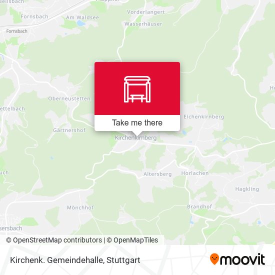 Kirchenk. Gemeindehalle map