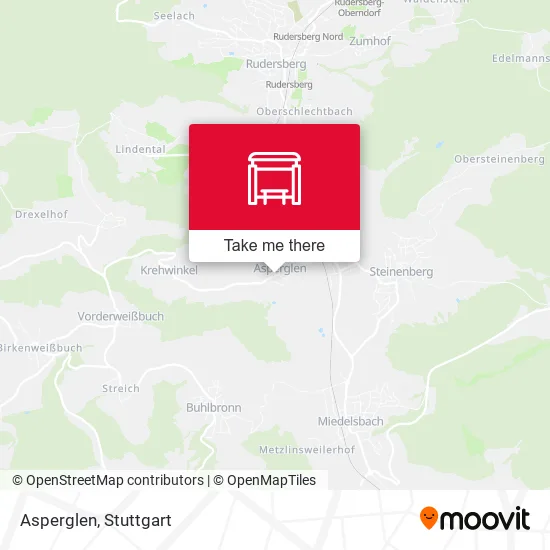 Asperglen map