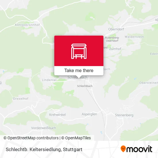 Карта Schlechtb. Keltersiedlung