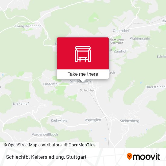 Schlechtb. Keltersiedlung map