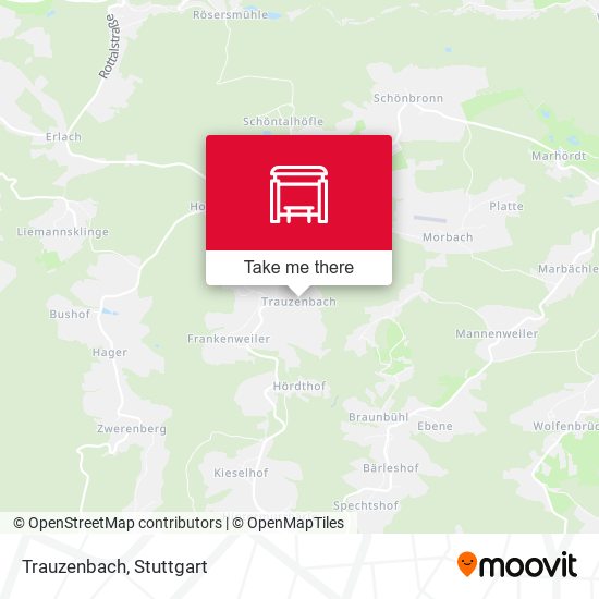 Карта Trauzenbach