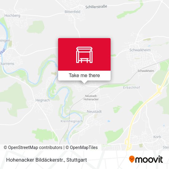 Hohenacker Bildäckerstr. map