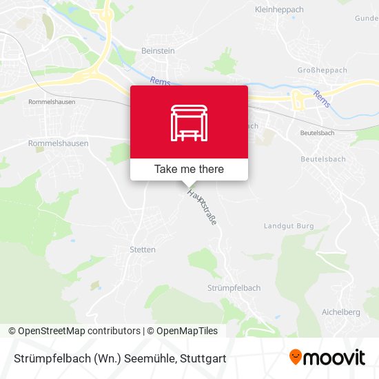 Strümpfelbach (Wn.) Seemühle map